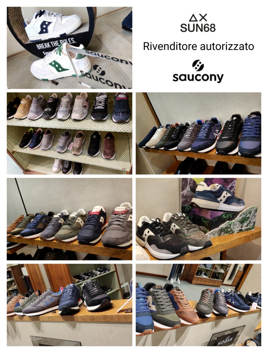 Rivenditori autorizzati Sun68 e Saucony a Milano